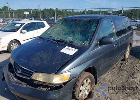 2003 Honda Odyssey Ex-L из США, поврежденный, VIN 5FNRL18943B133826